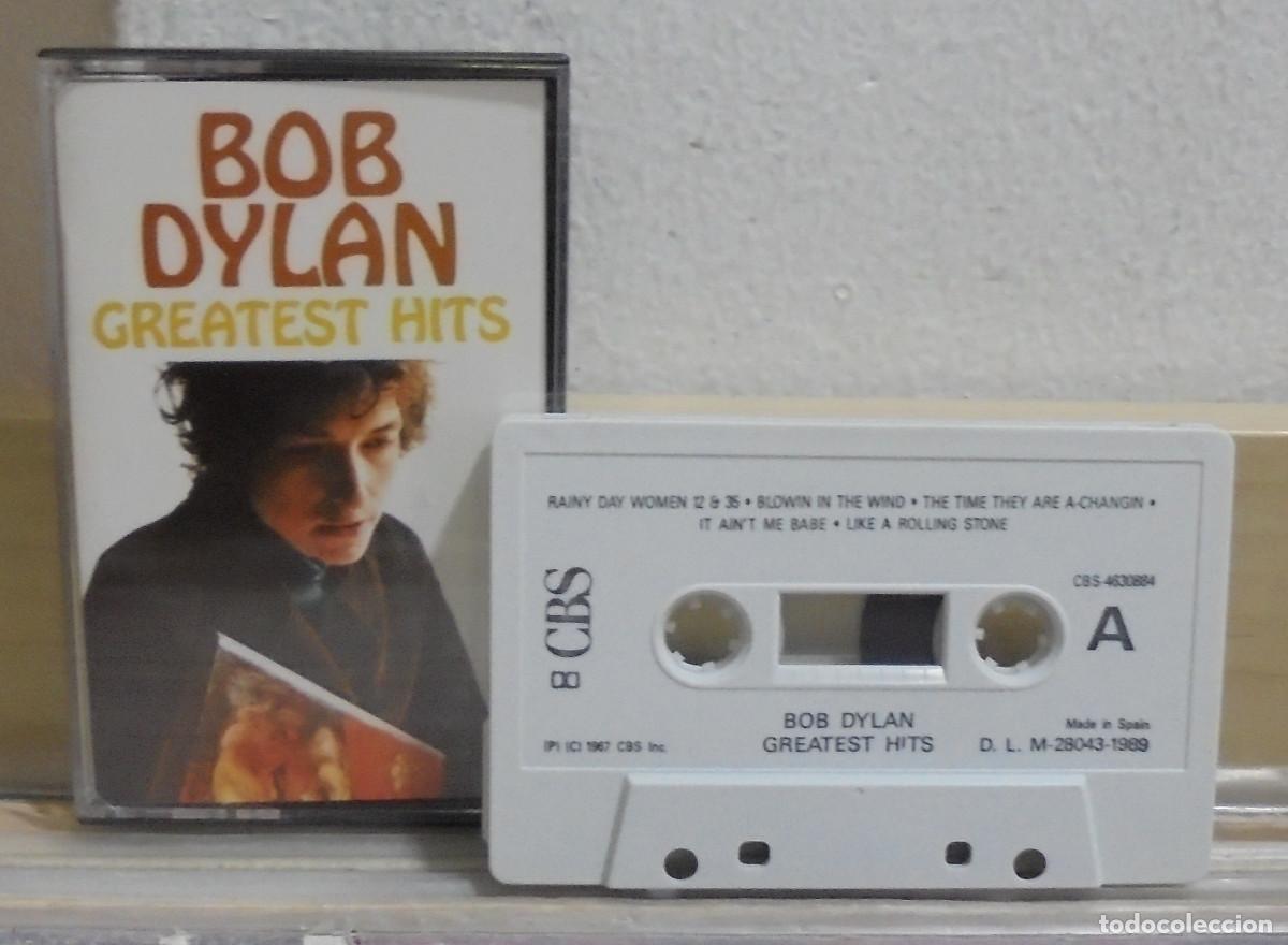 Casetes antiguos: Bob Dylan. Grandes &eacute;xitos - Casete - Foto 1