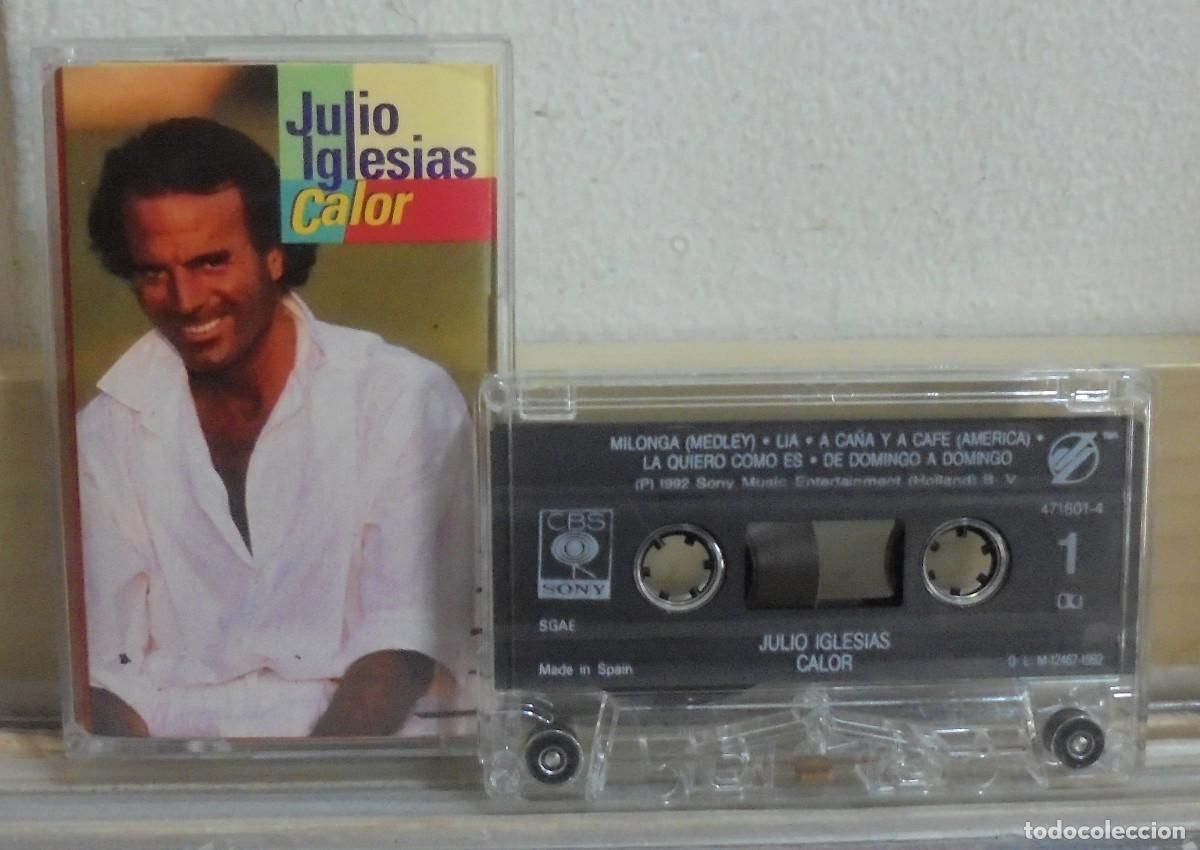 Casetes antiguos: Julio Iglesias. Calor - Casete - Foto 1