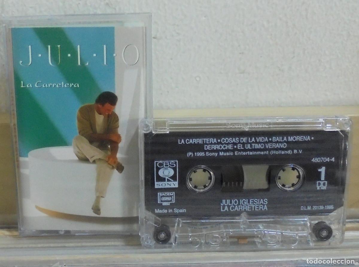 Casetes antiguos: Julio Iglesias. La carretera - Casete - Foto 1