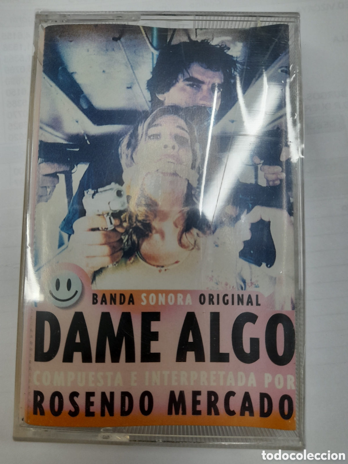 Casetes antiguos: DAME ALGO. Banda Sonora Original.