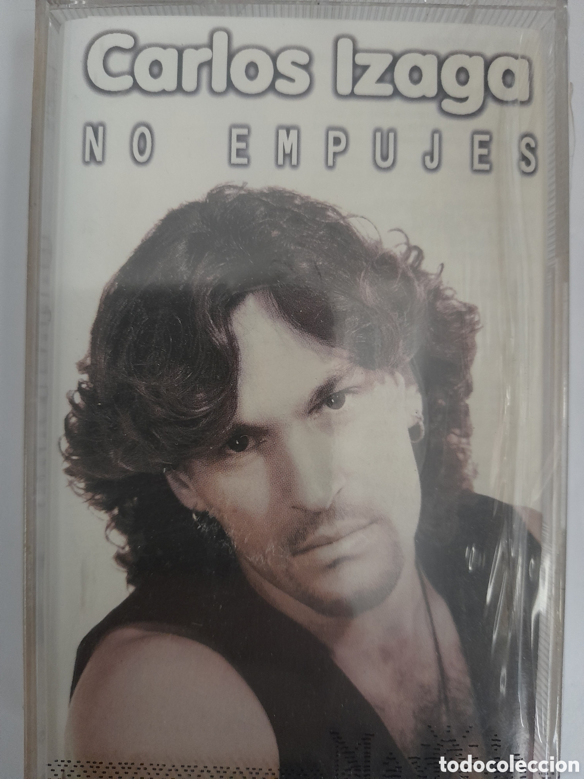 Casetes antiguos: Carlos Izaga. NO EMPUJES.