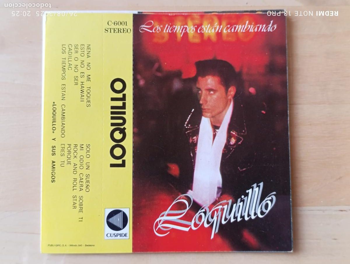 Casetes antiguos: PORTADA CARATULAS DE CASETE A&Ntilde;OS 70-80s CASSETTE.