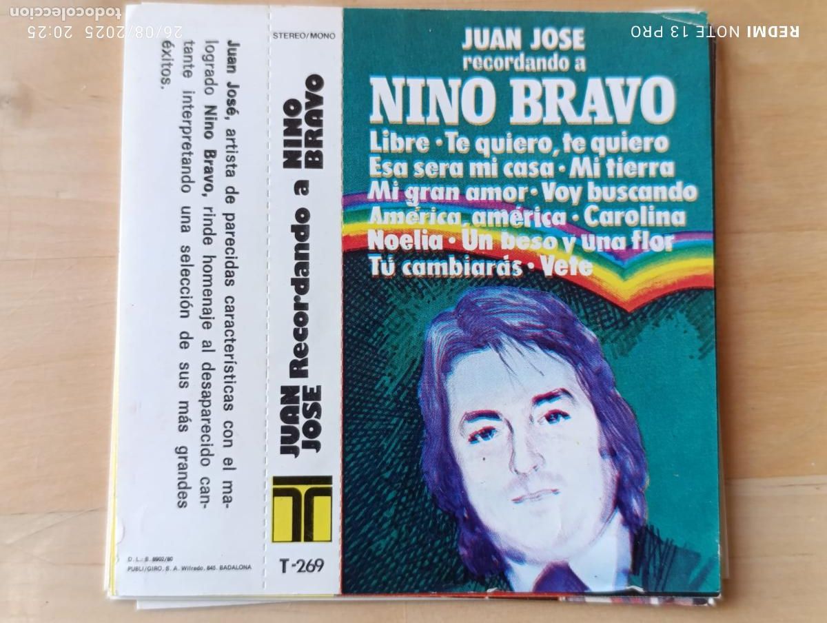 Casetes antiguos: PORTADA CARATULAS DE CASETE A&Ntilde;OS 70-80s CASSETTE.