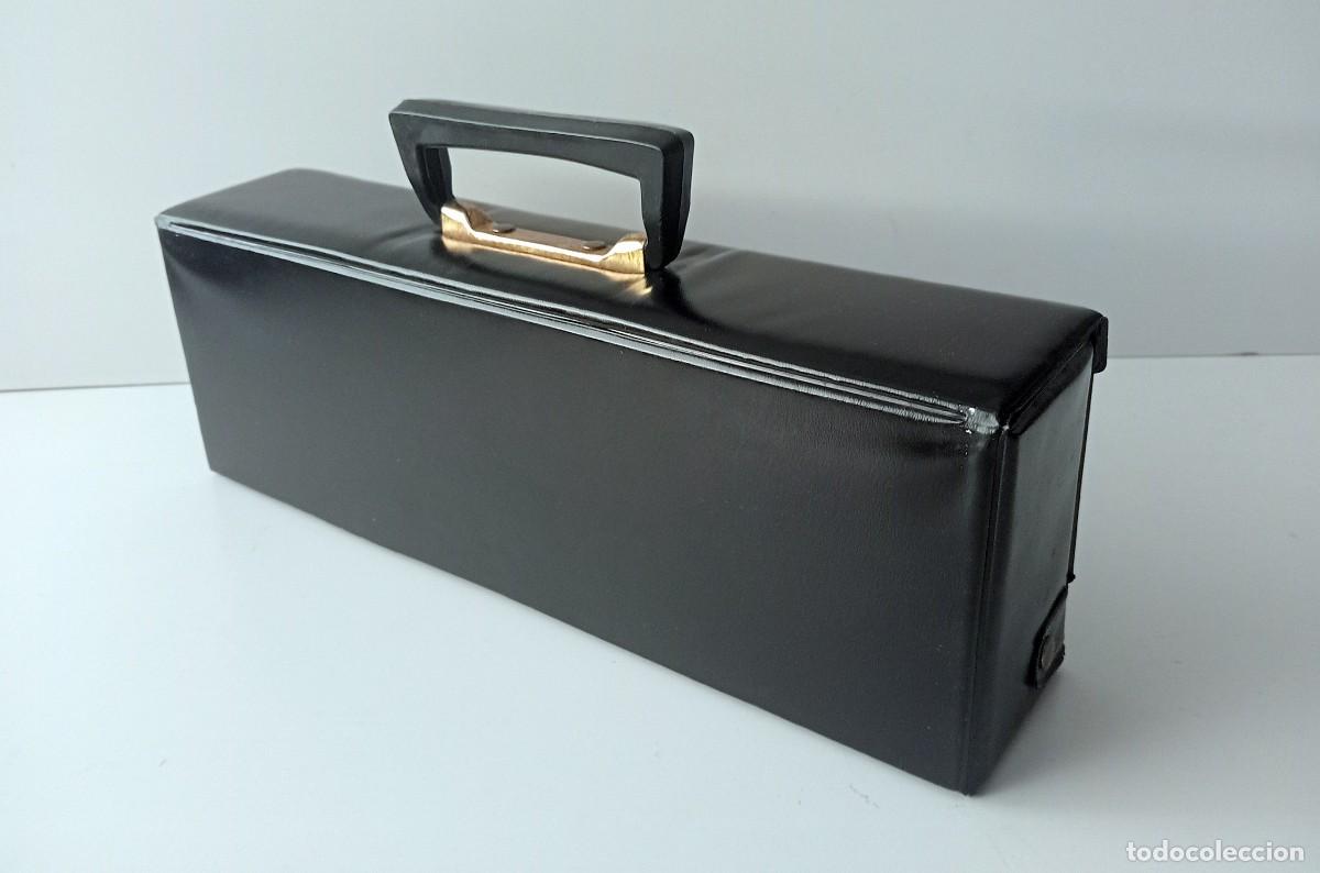 Casetes antiguos: ANTIGUO MALETIN PORTA CASSETTES - Foto 2