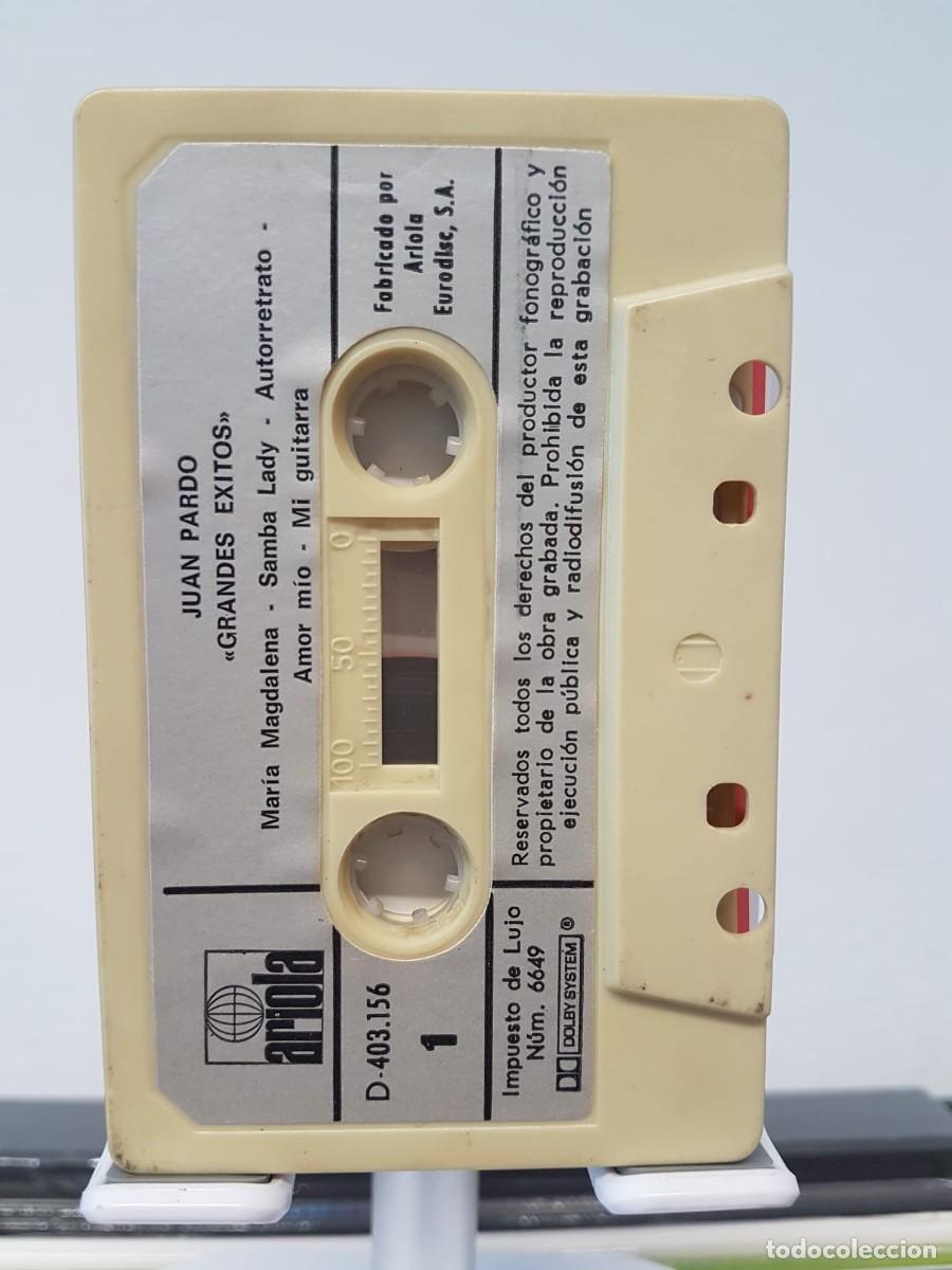 Casetes antiguos: Juan Pardo - Grandes &Eacute;xitos (Cassette) - Foto 3