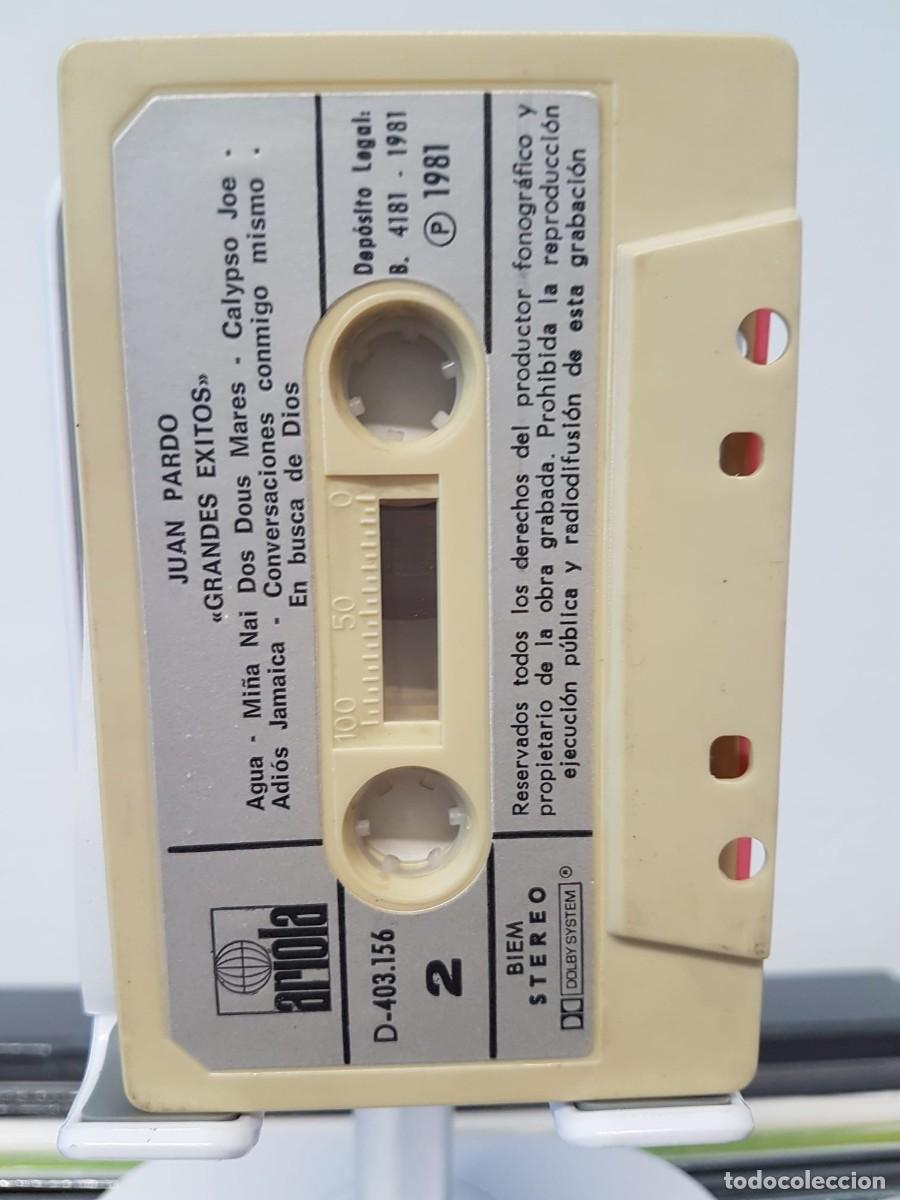 Casetes antiguos: Juan Pardo - Grandes &Eacute;xitos (Cassette) - Foto 4