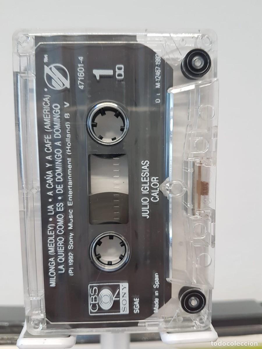 Casetes antiguos: Julio Iglesias - Calor (Cassette) 2 - Foto 3