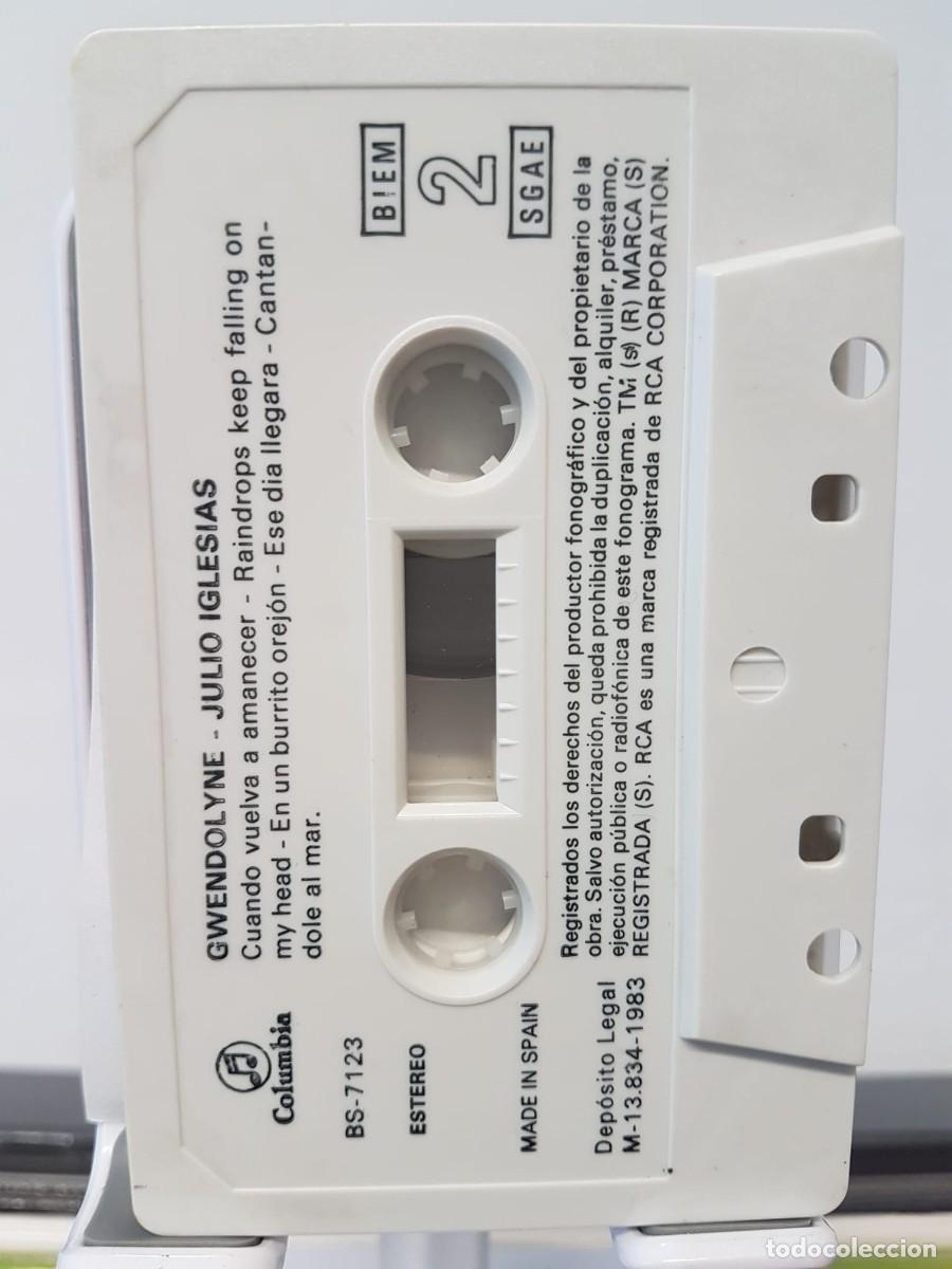 Casetes antiguos: Julio Iglesias - Gwendolyne (Cassette) - Foto 4