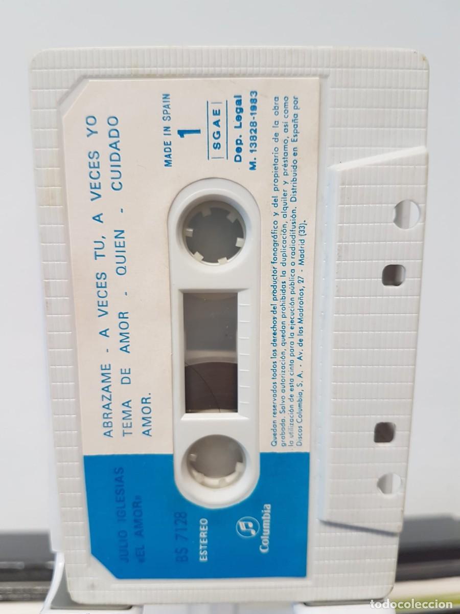 Casetes antiguos: Julio Iglesias - El Amor (Cassette) - Foto 3
