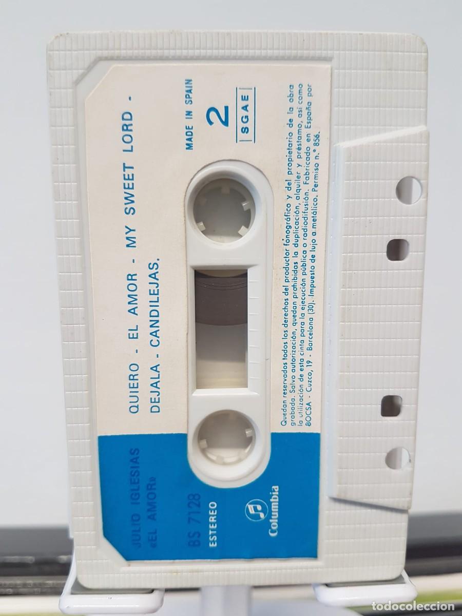 Casetes antiguos: Julio Iglesias - El Amor (Cassette) - Foto 4