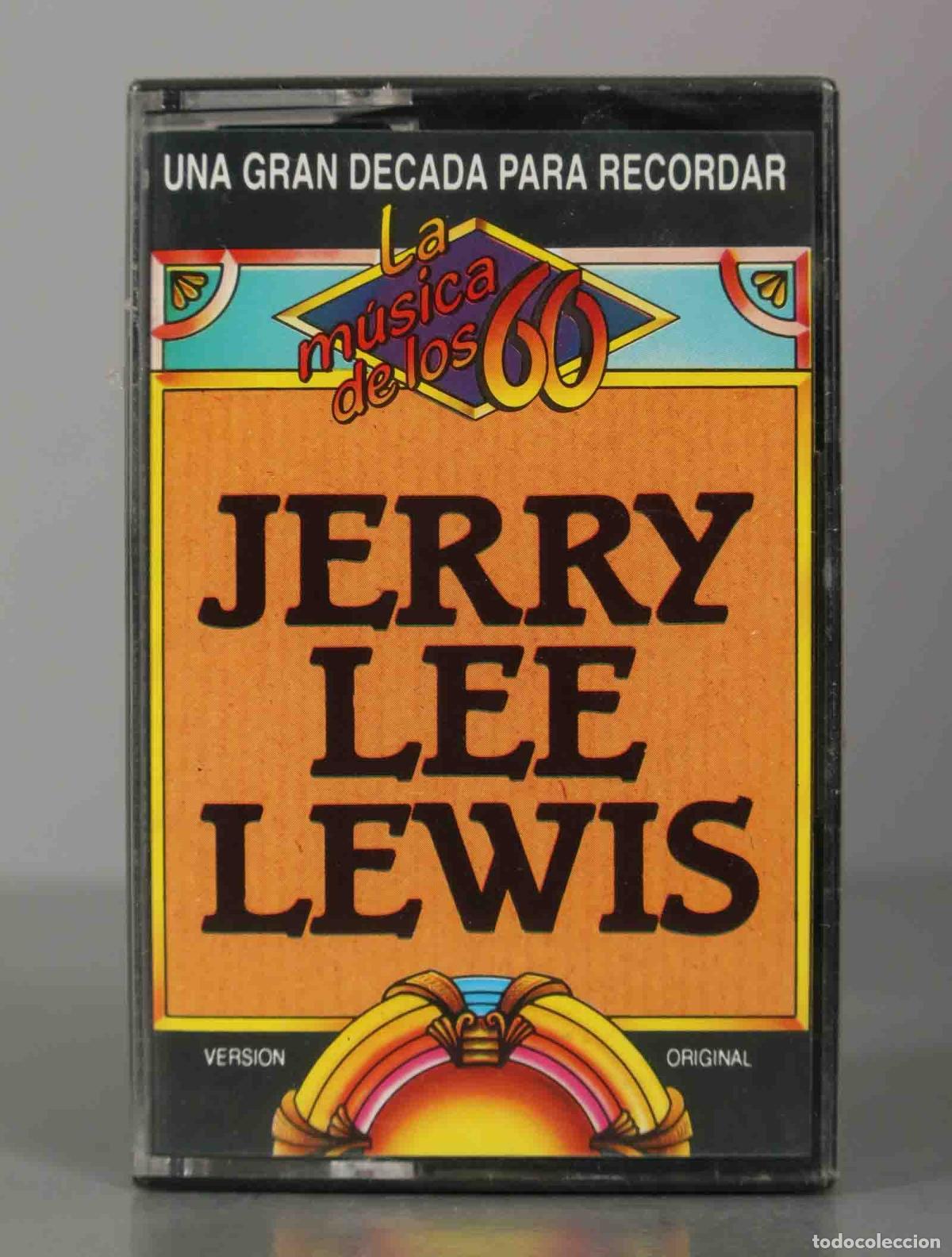 Casetes antiguos: CASSETTE. JERRY LEE LEWIS - LA MUSICA DE LOS &acute;60. PRECINTADO