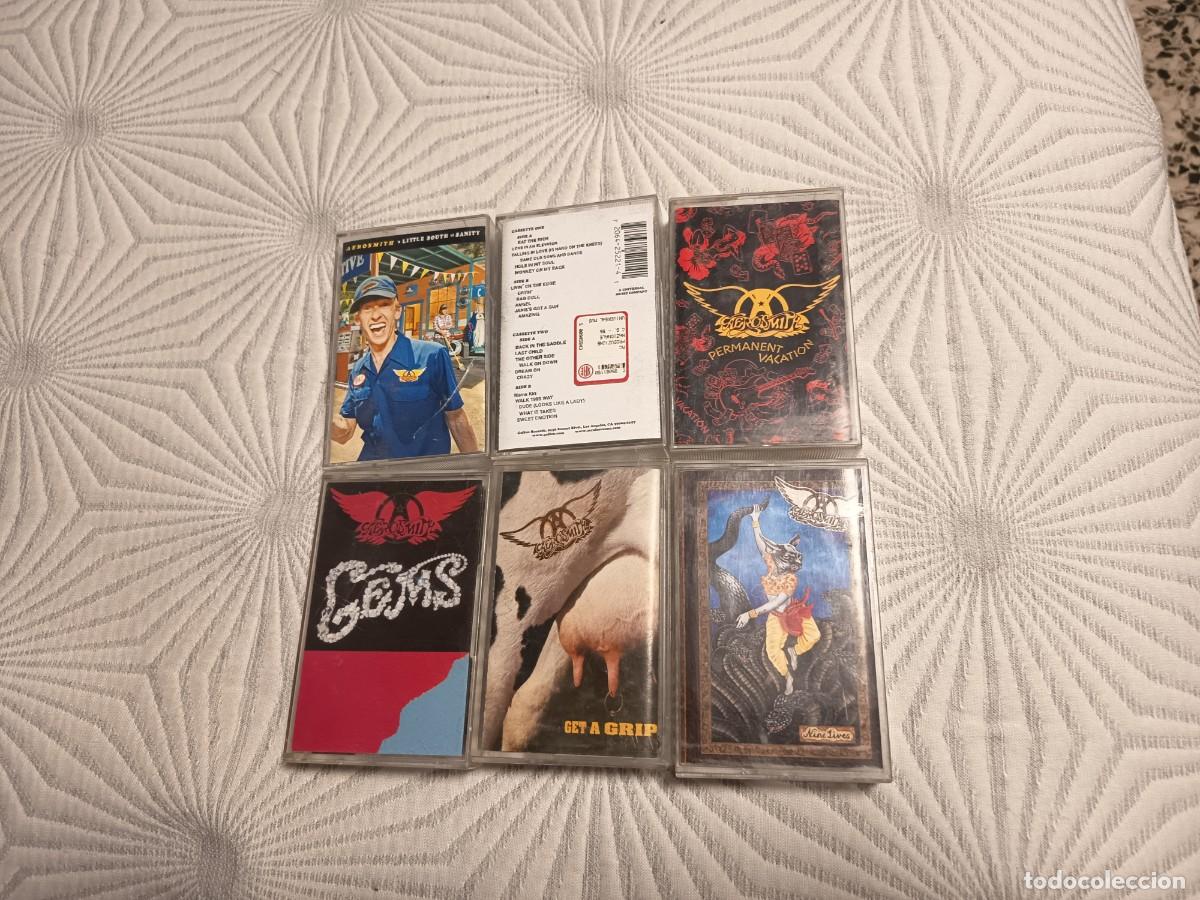Casetes antiguos: aerosmith 5 cassettes - Foto 1