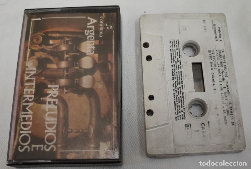 Casetes antiguos: PRELUDIOS E INTERMEDIOS, ARGENTA, CINTA DE CASETE, CASSETTE - Foto 1