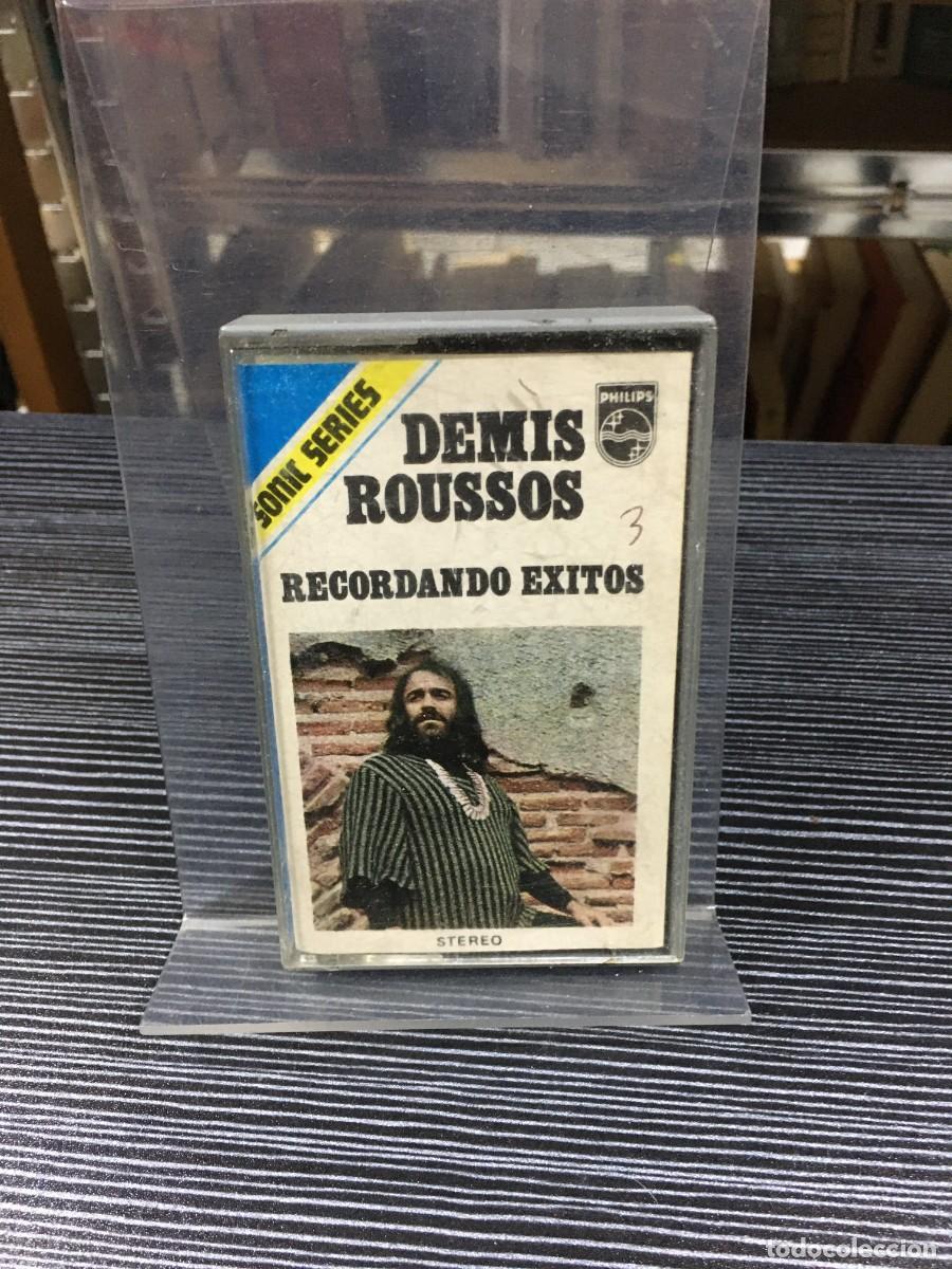 Casetes antiguos: Demis Roussos Recordando &Eacute;xitos (Sonic Series) Philips - Foto 1