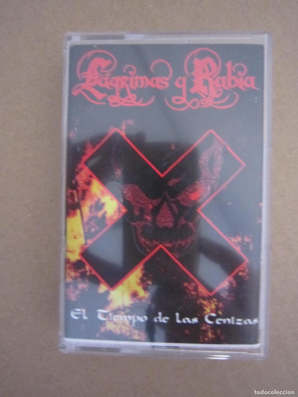 Cassettes Anciennes: CASSETTE-H.C. MEL&Oacute;DICO-L&Aacute;GRIMAS Y RABIA (EL TIEMPO DE LAS CENIZAS)-1997-MADRID-CASETE-MAQUETA