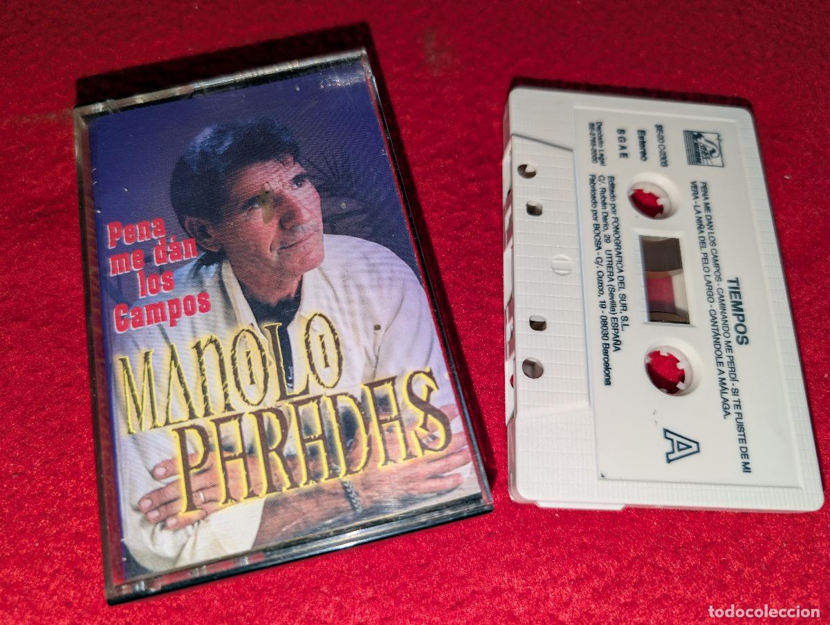 Casetes antiguos: MANOLO PARADAS & DOMI ANGELES + PACO EL JERI Tiempos Pena me dan los campos K7 CASSETTE 2000