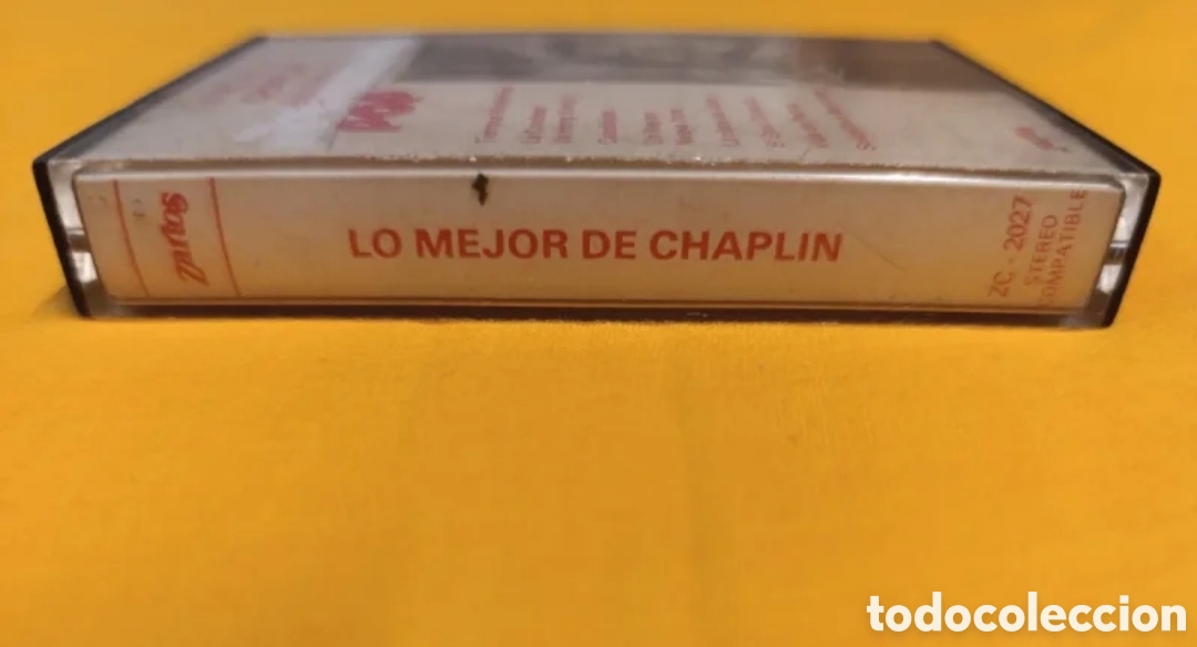 Casetes antiguos: Lo Mejor de Chaplin Versi&oacute;n Pop - Foto 4