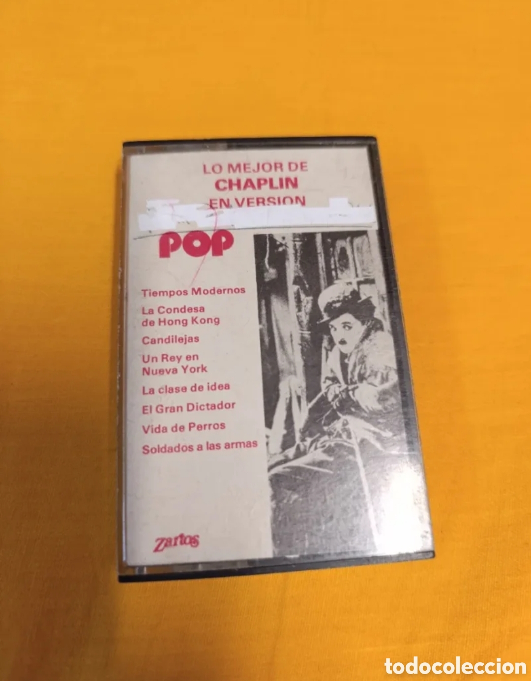 Casetes antiguos: Lo Mejor de Chaplin Versi&oacute;n Pop - Foto 1
