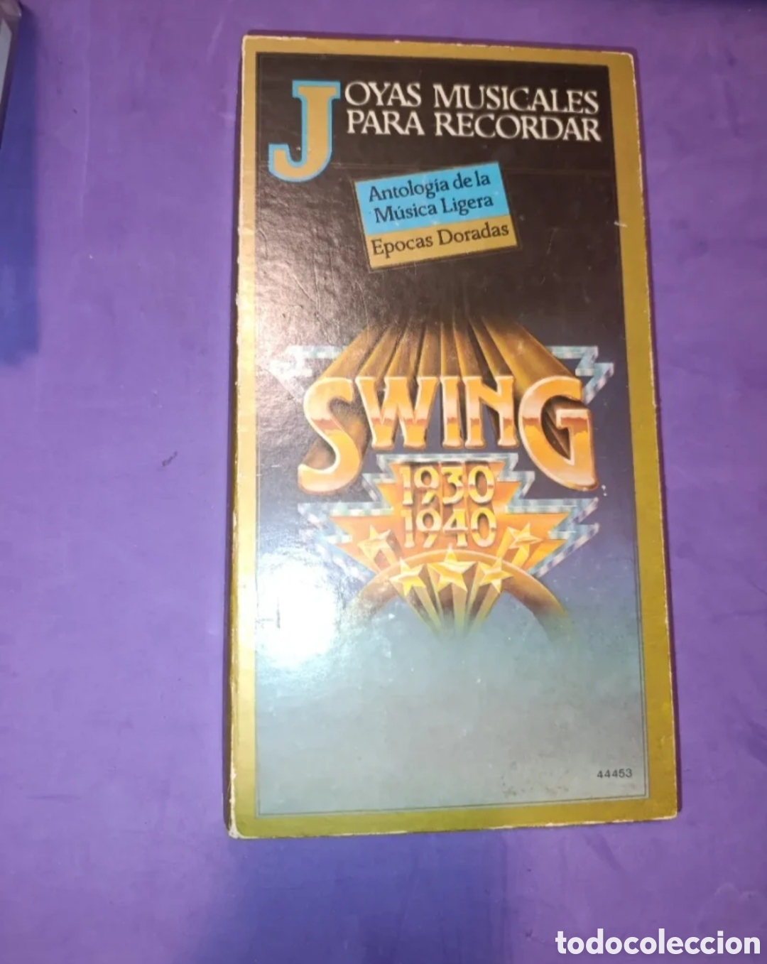 Cassetes antigas: Joyas Musicales para Recordar &rdquo;Swing 1930-1940&rdquo;