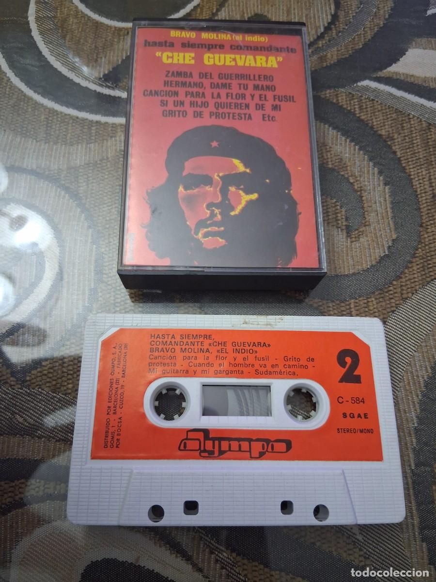 Cassetes antigas: Casete cinta de m&uacute;sica Cassette che Guevara bravo Molina el indio