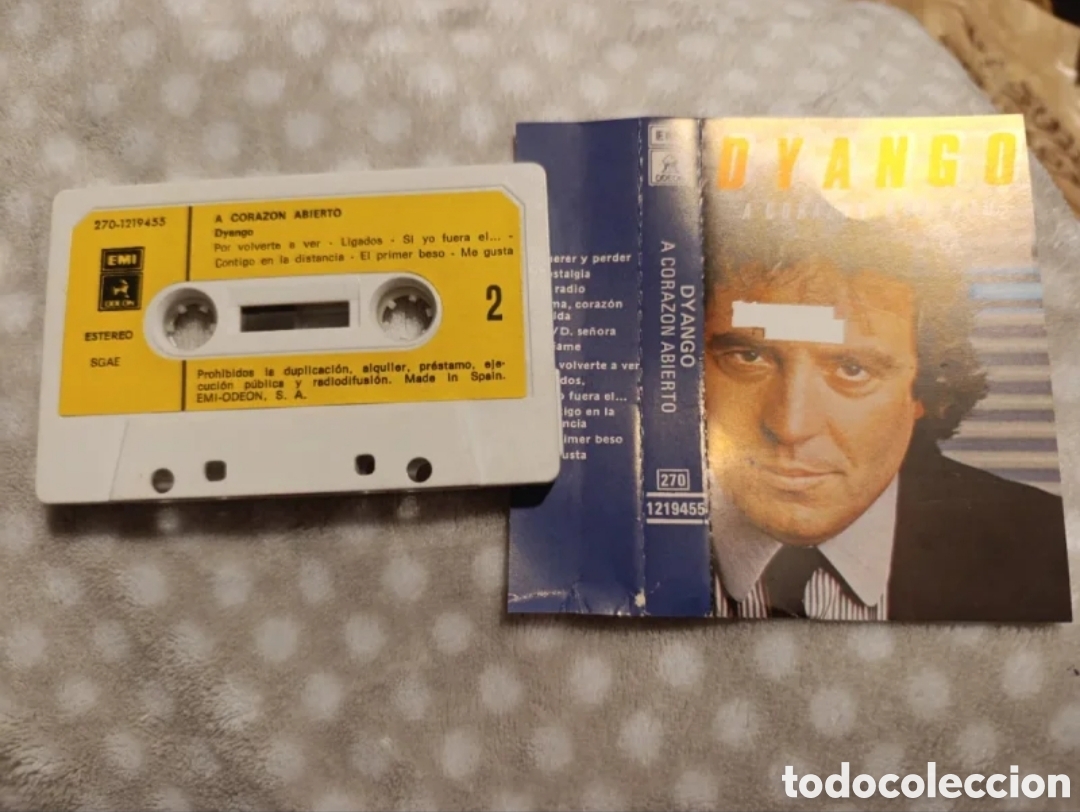 Casetes antiguos: Dyango &rdquo;A Coraz&oacute;n Abierto&rdquo; - Foto 3
