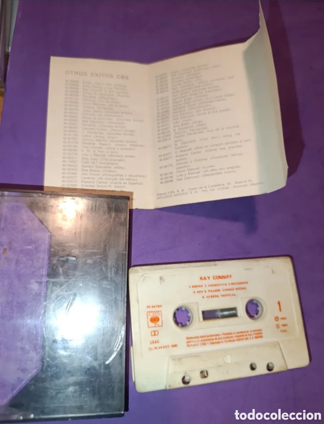 Casetes antiguos: Ray Conniff &rdquo;Exclusivamente Latino&rdquo; - Foto 2