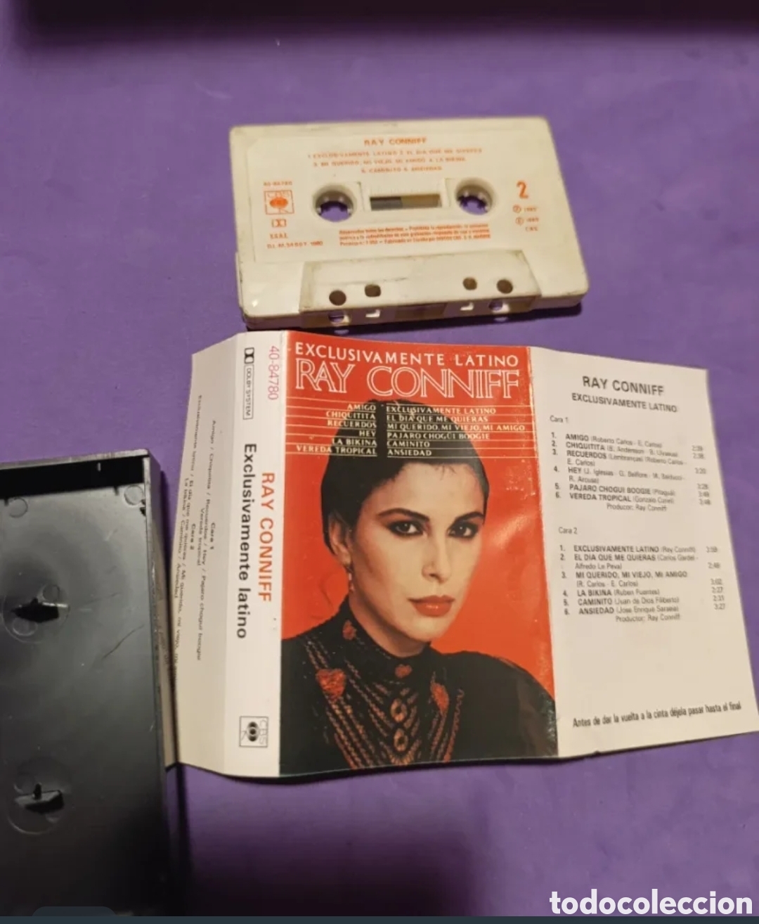 Casetes antiguos: Ray Conniff &rdquo;Exclusivamente Latino&rdquo; - Foto 5