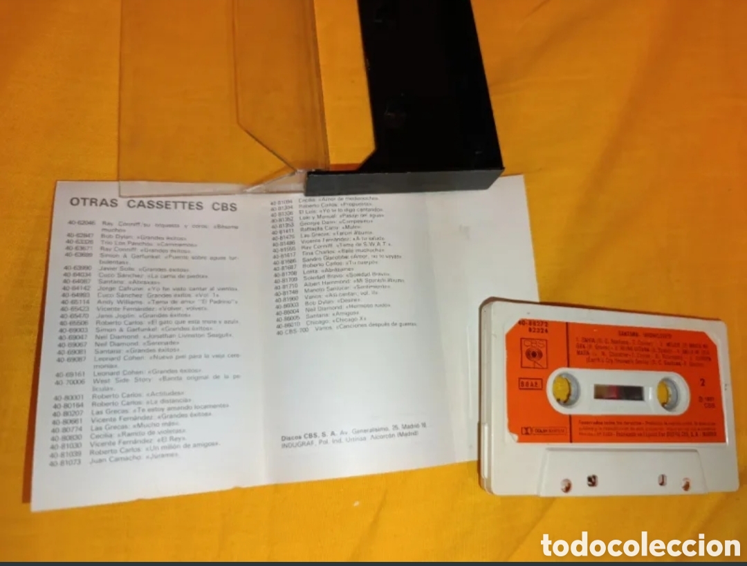 Casetes antiguos: Santana &rdquo;Moonflower 1&rdquo; - Foto 3