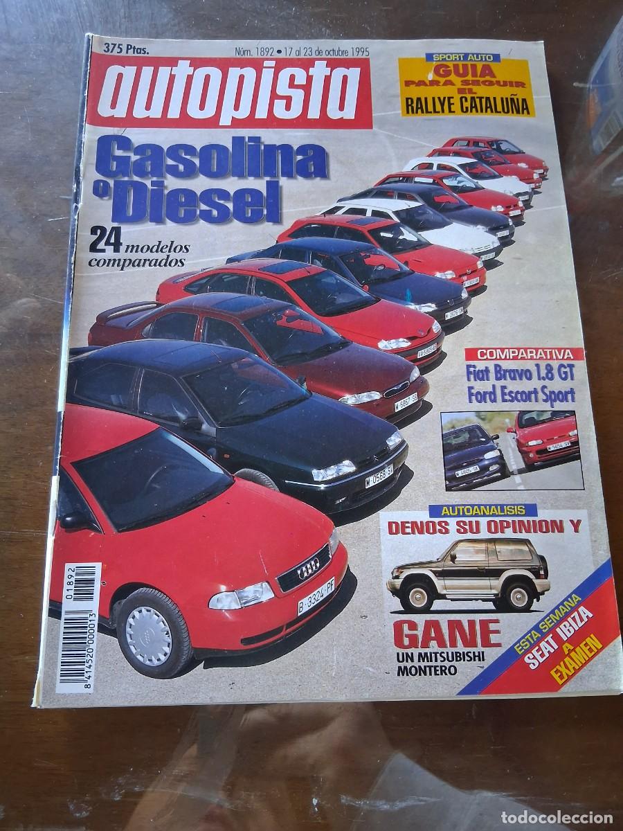 Casetes antiguos: Revista coche autopista 1892 a&ntilde;o 1995 audi a4 Seat Toledo ibiza Honda argento vivo Alfredo Arribas