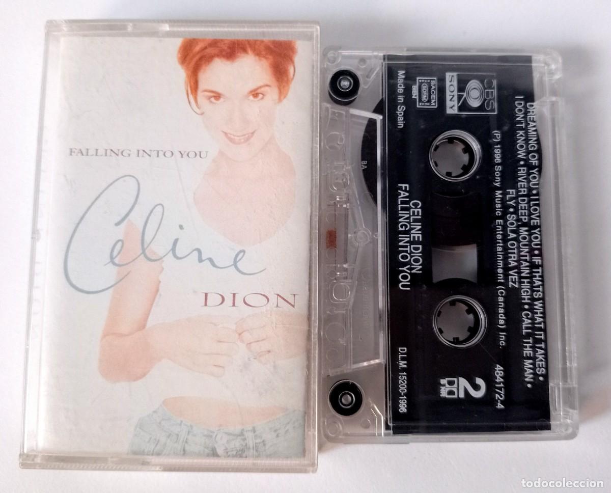 Casetes antiguos: CASSETTE CELINE DION - FALLING INTO YOU - Foto 1