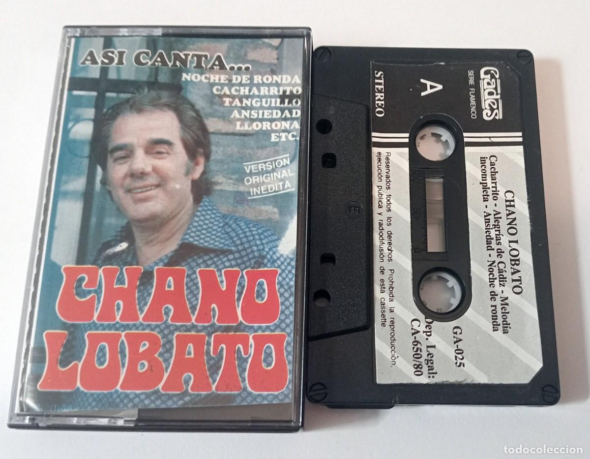 Cassetes antigas: CASSETTE FLAMENCO ASI CANTA... CHANO LOBATO