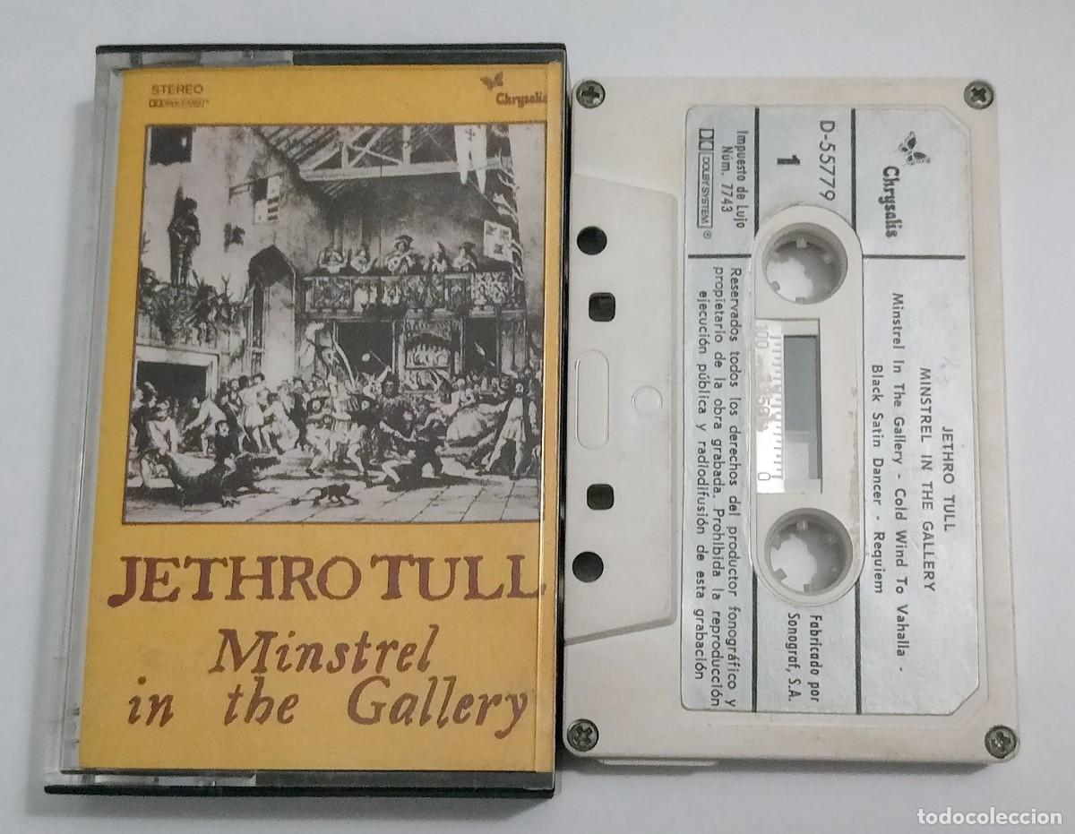 Casetes antiguos: CASSETTE JETHRO TULL - MINSTREL IN THE GALLERY