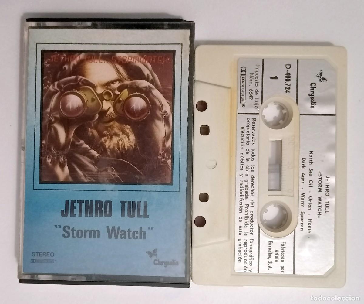 Casetes antiguos: CASSETTE JETHRO TULL - STORMWATCH - Foto 1