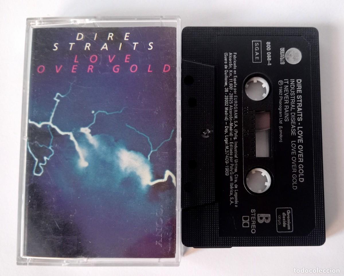 Old Cassettes: CASSETTE DIRE STRAITS - LOVE OVER GOLD