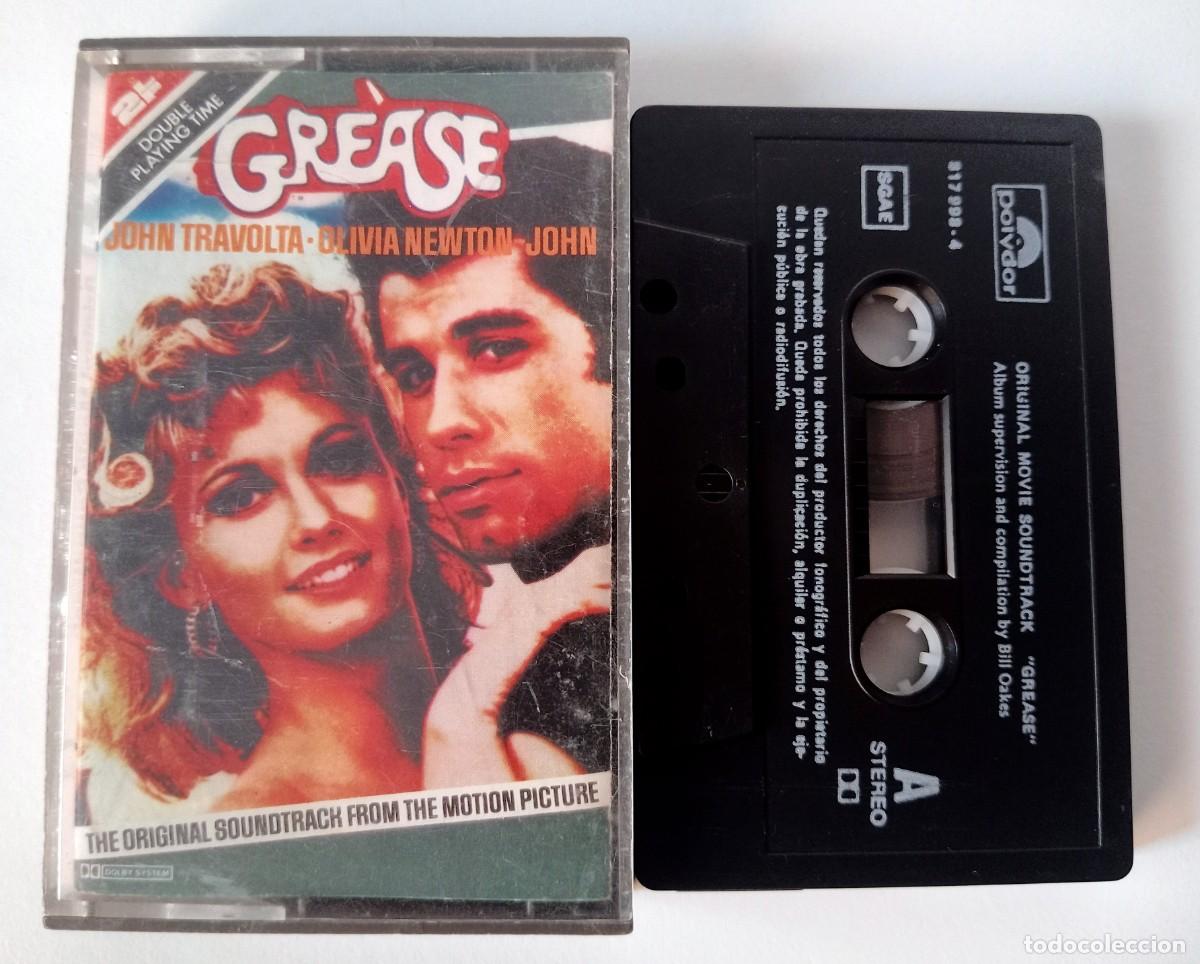 Casetes antiguos: CASSETTE - B.S.O. GREASE (BRILLANTINA) JOHN TRAVOLTA - OLIVIA NEWTON JOHN