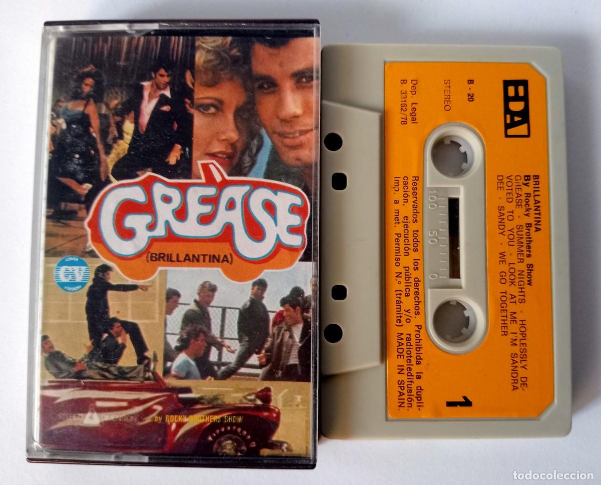 Cassette antiche: CASSETTE - B.S.O. GREASE (BRILLANTINA) JOHN TRAVOLTA - OLIVIA NEWTON JOHN
