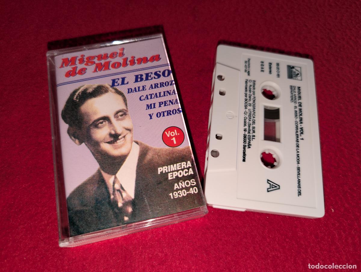 Old Cassettes: MIGUEL DE MOLINA Primera epoca A&ntilde;os 1930-40 Vol.1 K7 CASSETTE 1996 Fods