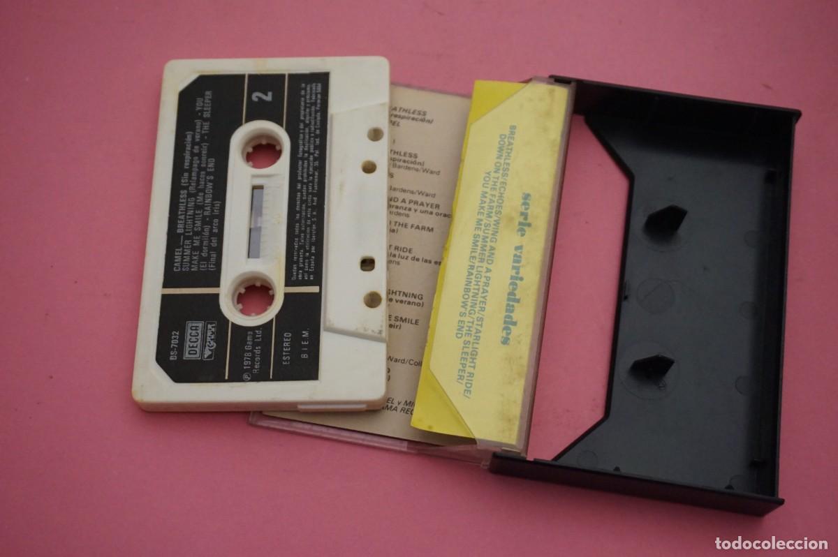 Casetes antiguos: CASETE - CAMEL - BREATHLESS - ESTADO EXCELENTE - Foto 2