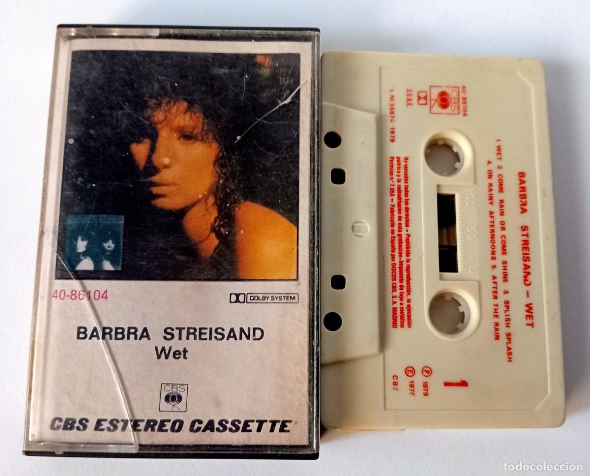 Casetes antiguos: CASSETTE BARBRA STREISAND - WET