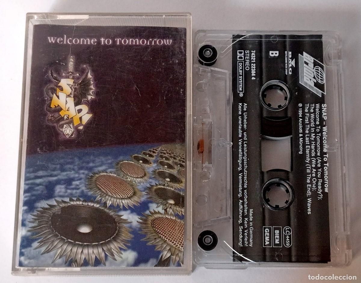 Casetes antiguos: CASSETTE SNAP - WELCOME TO TOMORROW - Foto 1