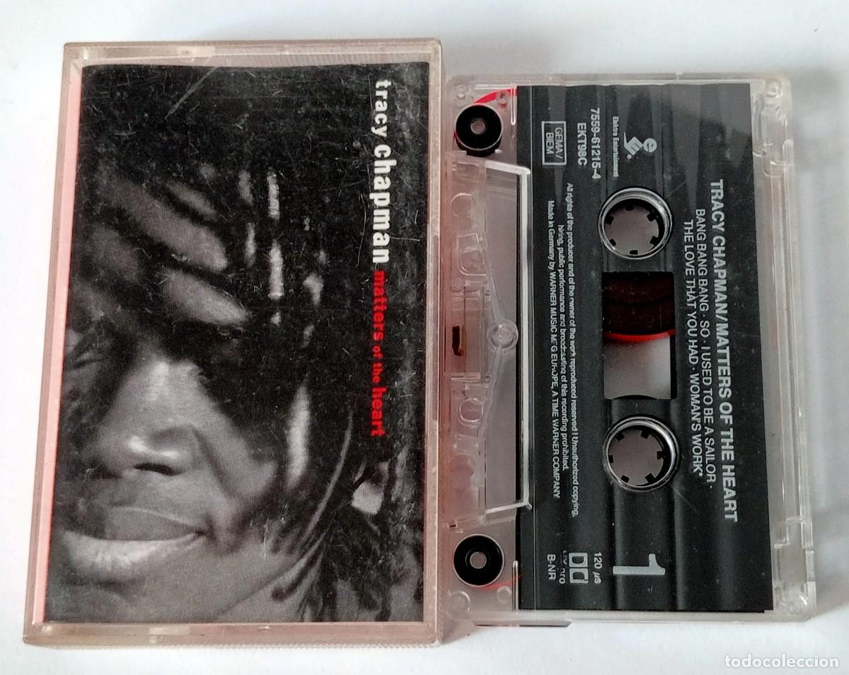 Casetes antiguos: CASSETTE TRACY CHAMPMAN - MATTERS OF THE HEART
