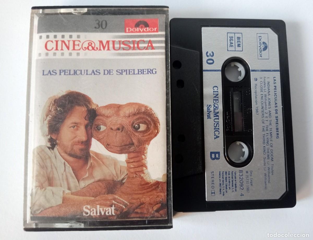 Casetes antiguos: CASSETTE JOHN WILLIAMS - LAS PELICULAS DE SPIELBERG (E.T. EL EXTRATERRESTRE, INDIANA JONES...)