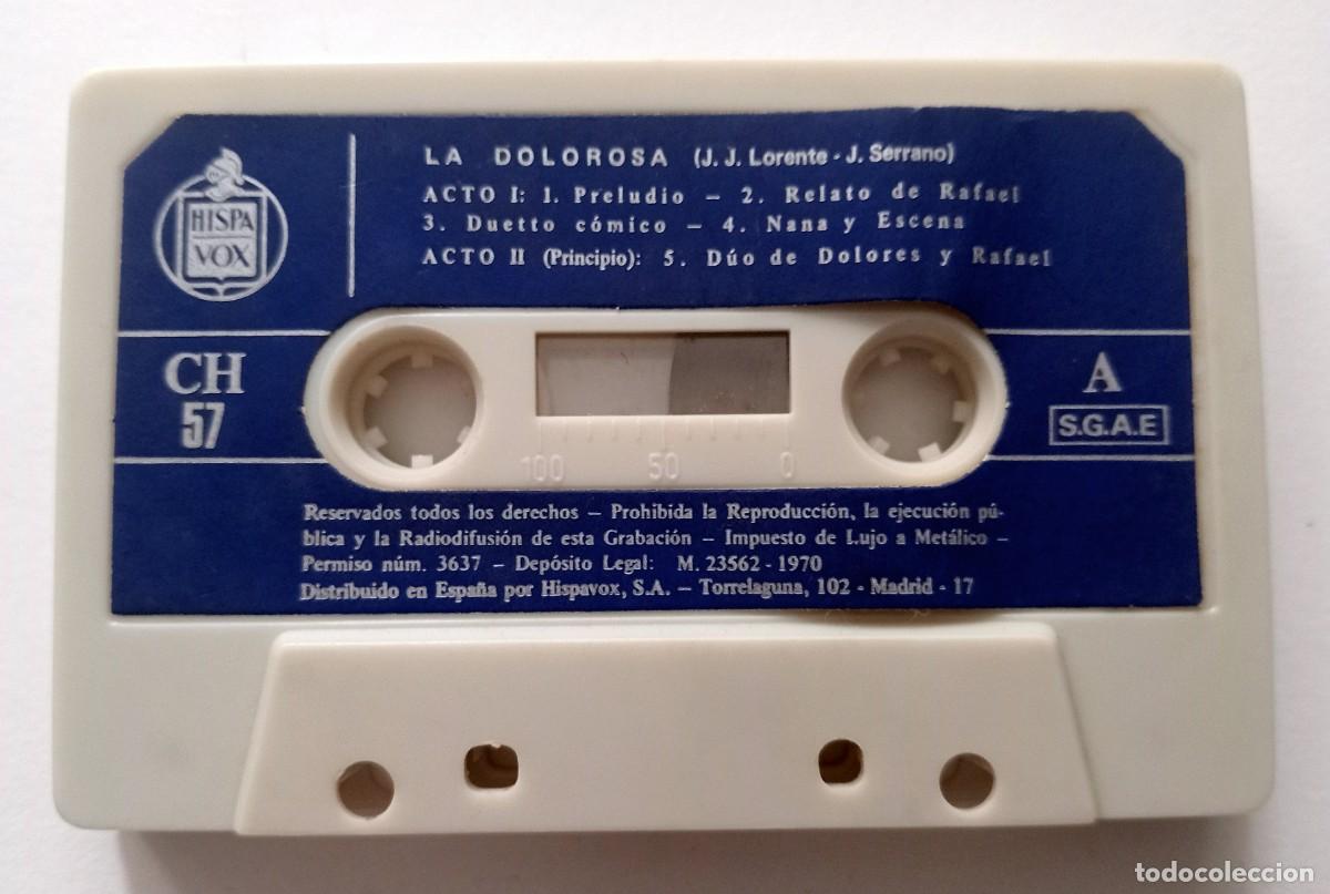 Cassettes Anciennes: CASSETTE SERIE LA ZARZUELA - LA DOLOROSA
