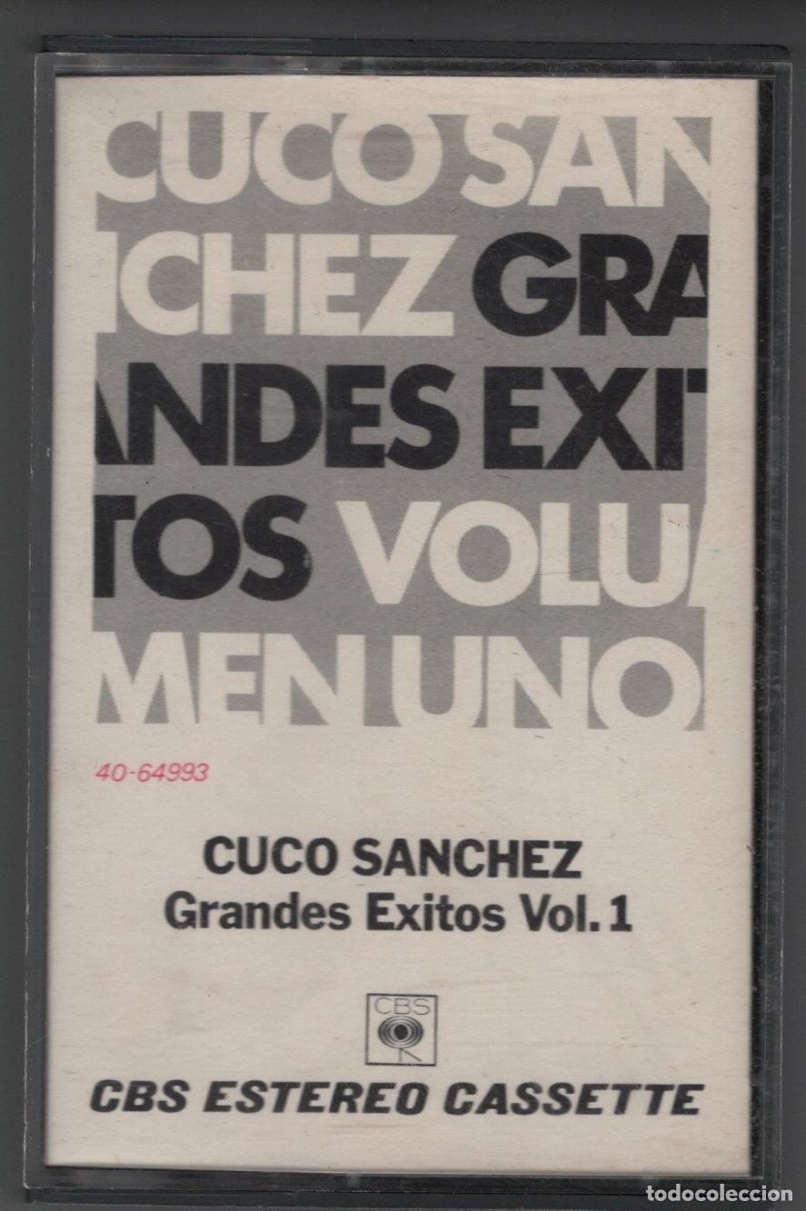 Casetes antiguos: CUCO SANCHEZ - GRANDES EXITOS VOL. 1 - CASETE 1972