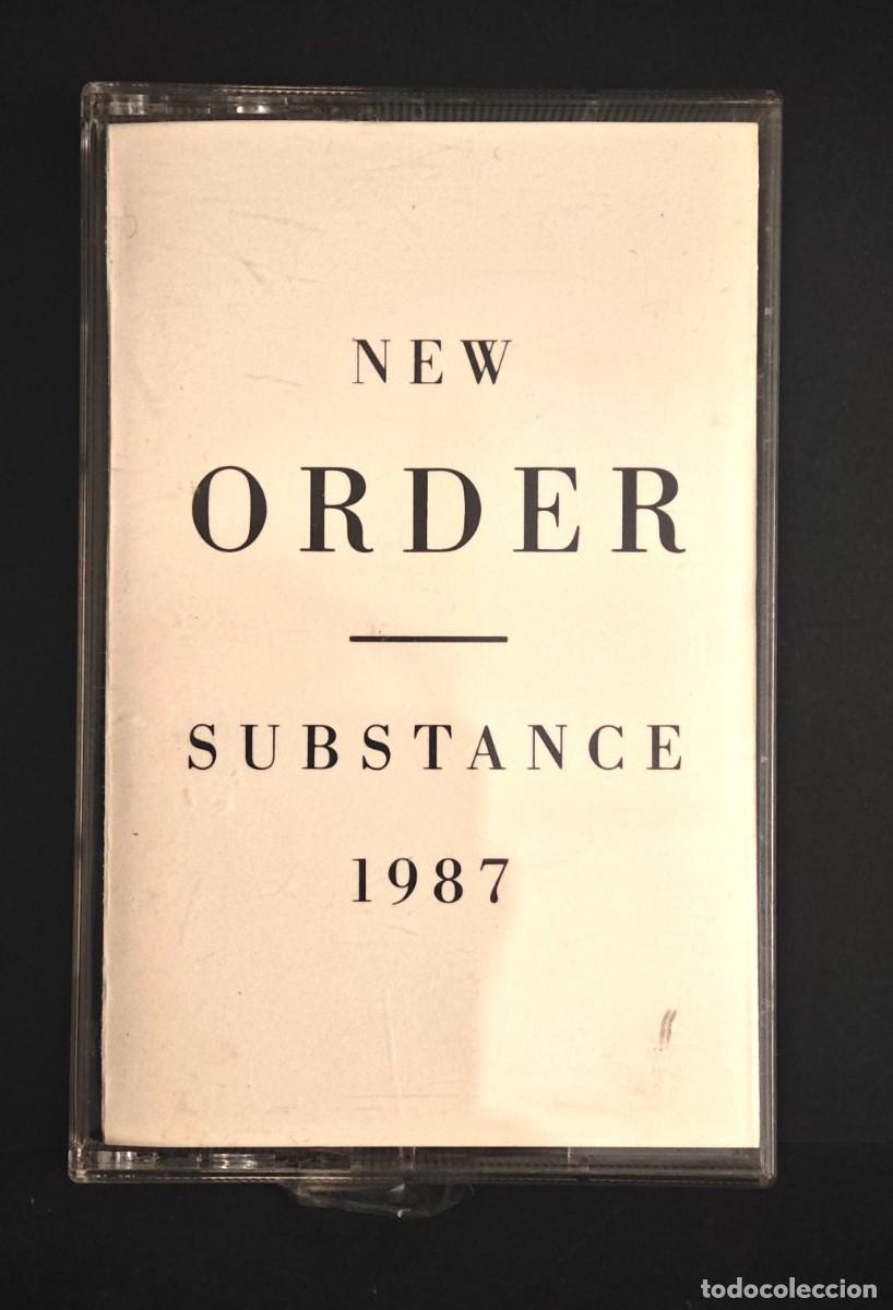 Casetes antiguos: New Order &ndash; Substance (1987) Cassette ORIGINAL USA Qwest Records