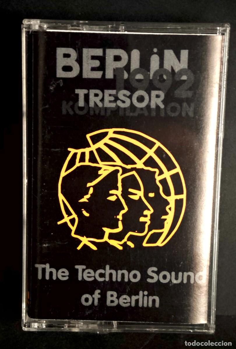Casetes antiguos: Berlin 1992 Tresor Compilation Cassette ORIGINAL USA NovaMute Techno Rare