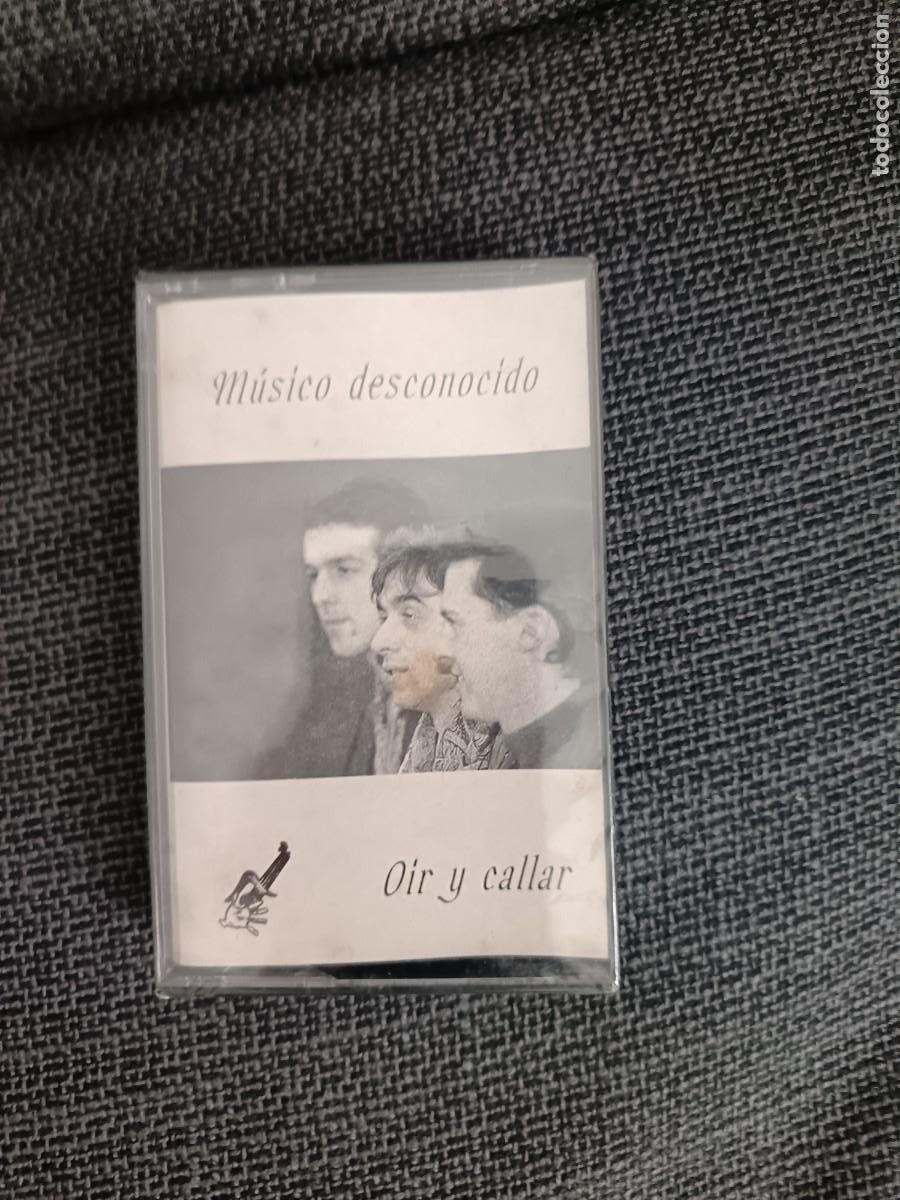 Casetes antiguos: Casete de M&uacute;sico desconocido &rdquo; O&iacute;r y callar&rdquo; Serrano 1990.