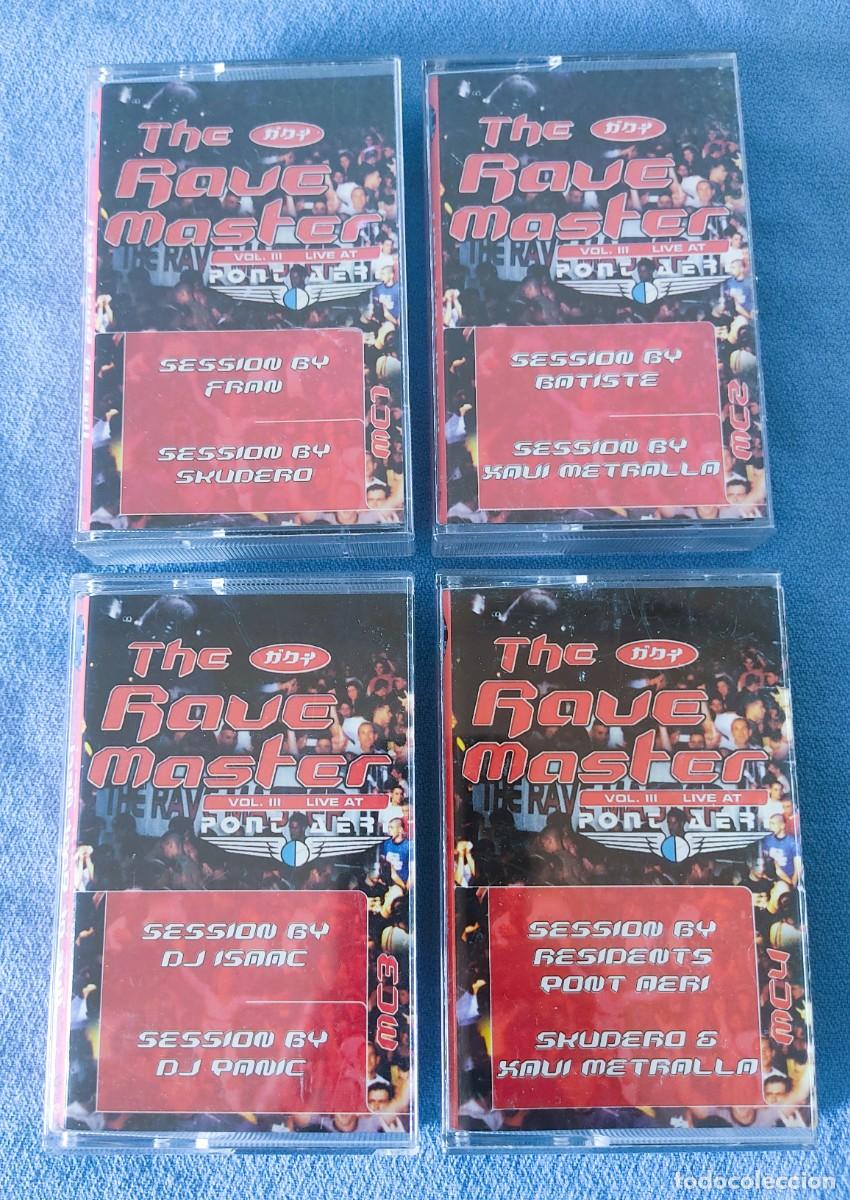 Casetes antiguos: DIFICIL LOTE DE CASETTES ORIGINALES THE RAVE MASTER PONT AERI COMPLETO