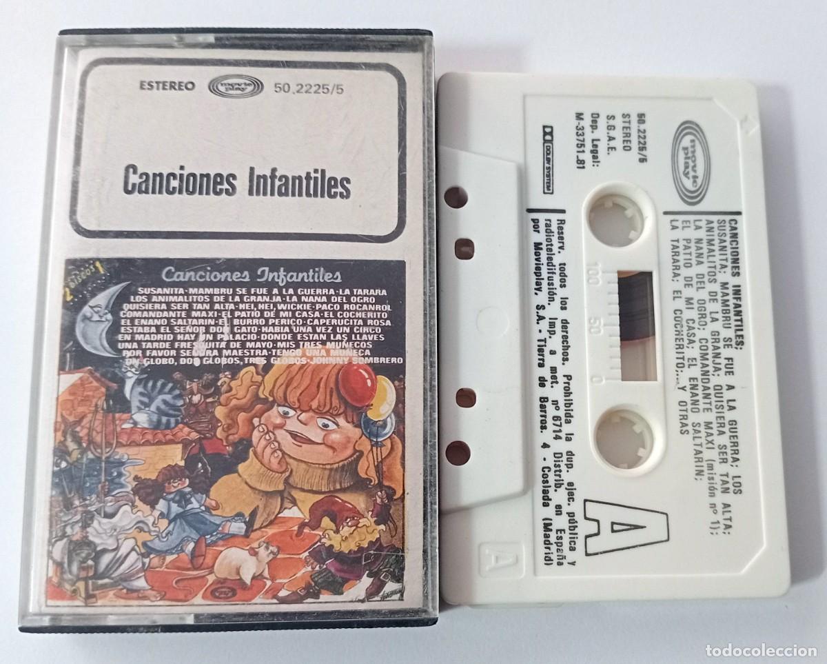 Casetes antiguos: CASSETTE CANCIONES INFANTILES