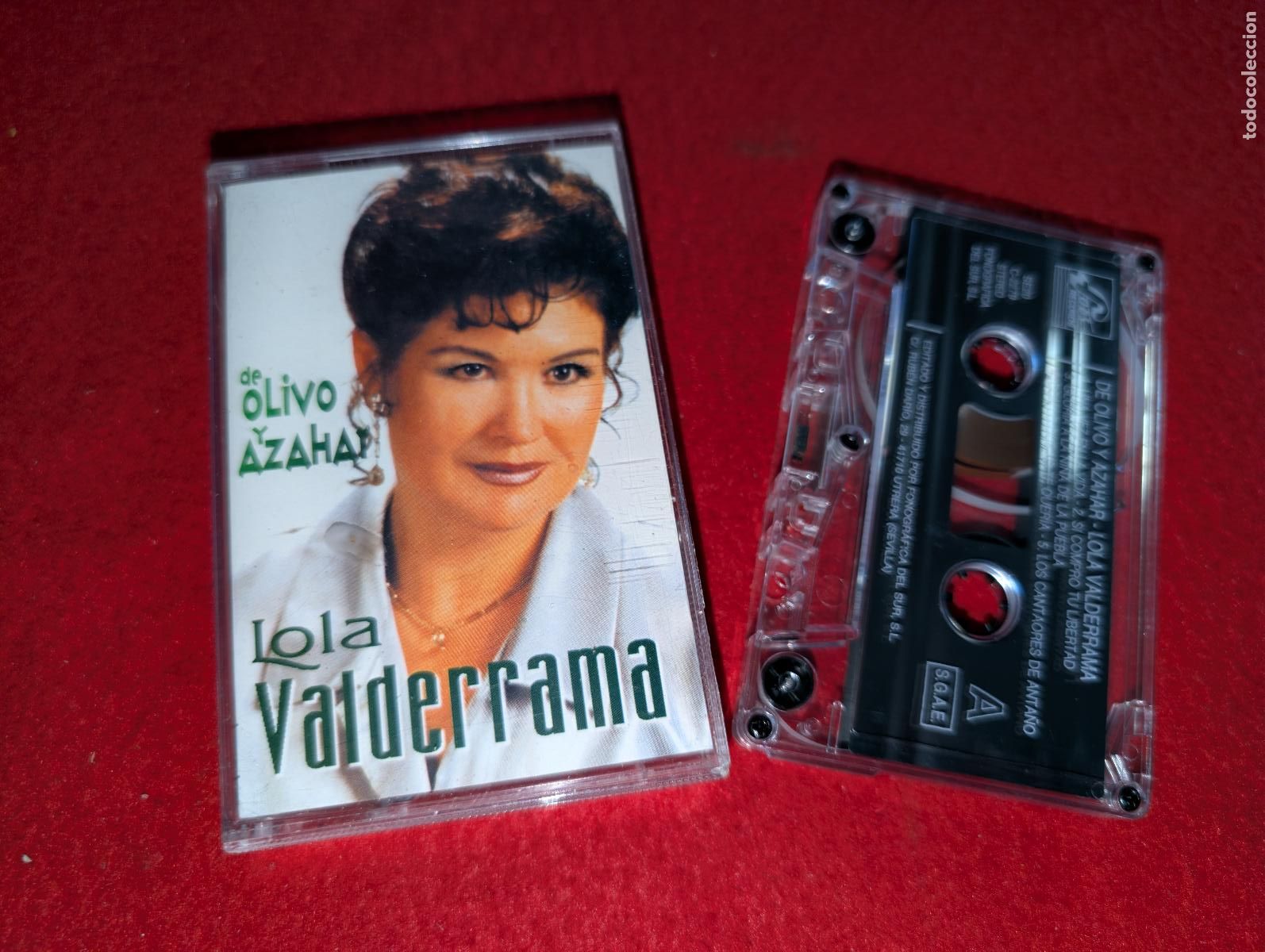 Cassettes Anciennes: LOLA VALDERRAMA De olivo y Azahar K7 CASSETTE 2000 Fods